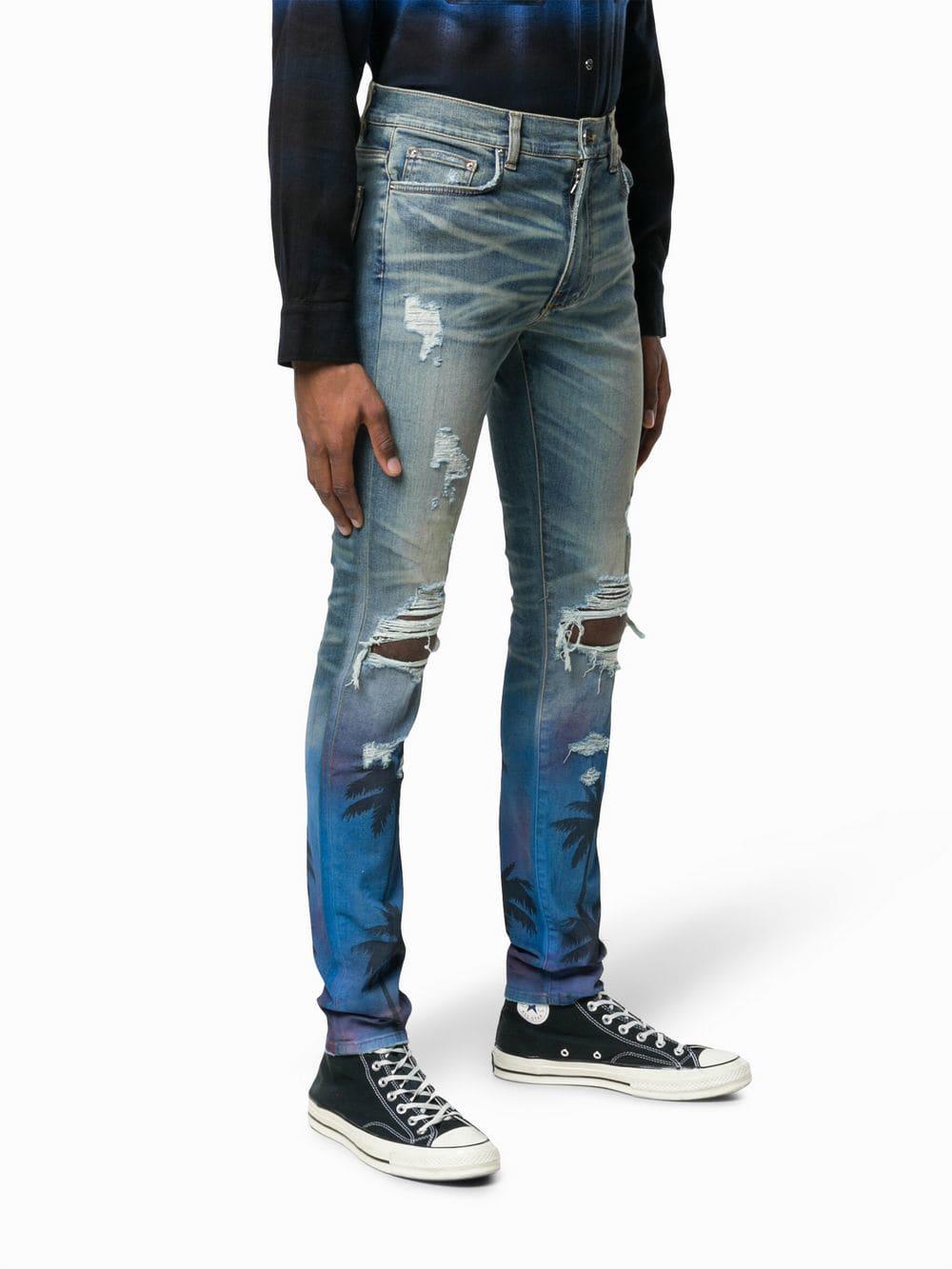 Amiri palm jeans Outlet