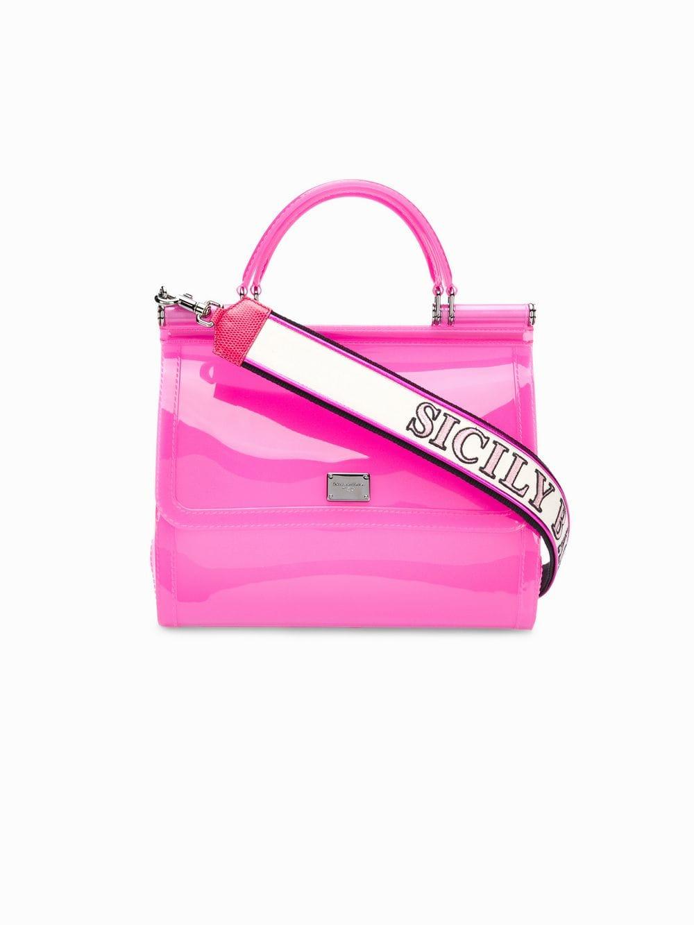 dolce gabbana pink bag