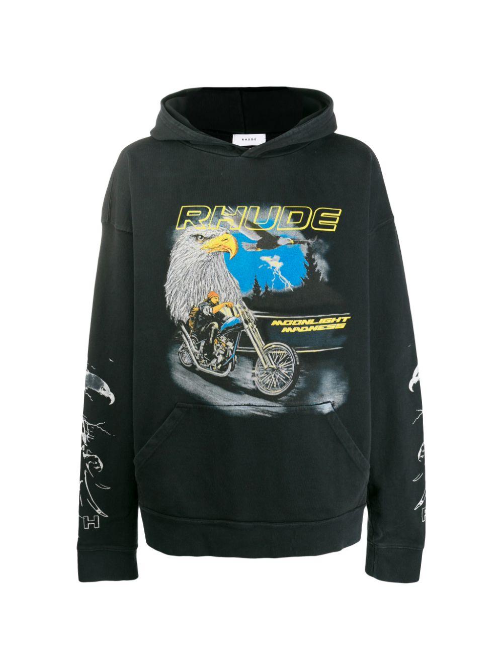 rhude eagle hoodie