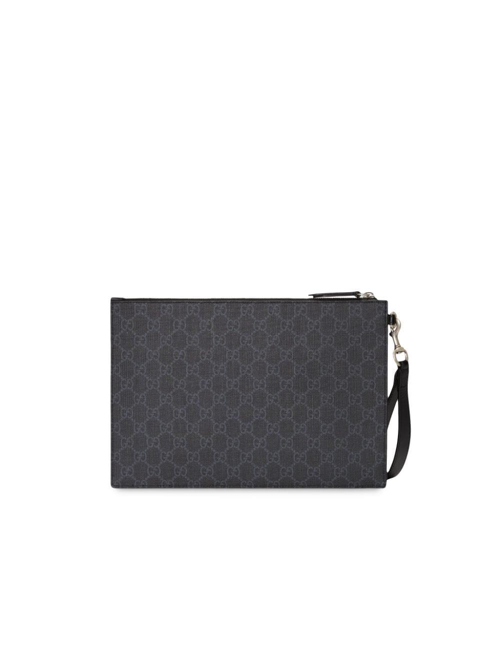 gucci bestiary pouch with kingsnake