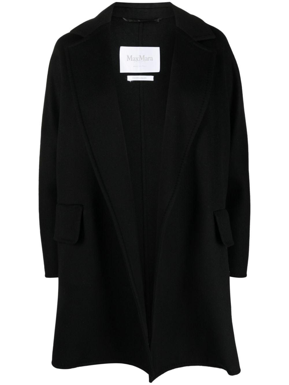 Max Mara Beira Wool And Cashmere Caban in Black | Lyst