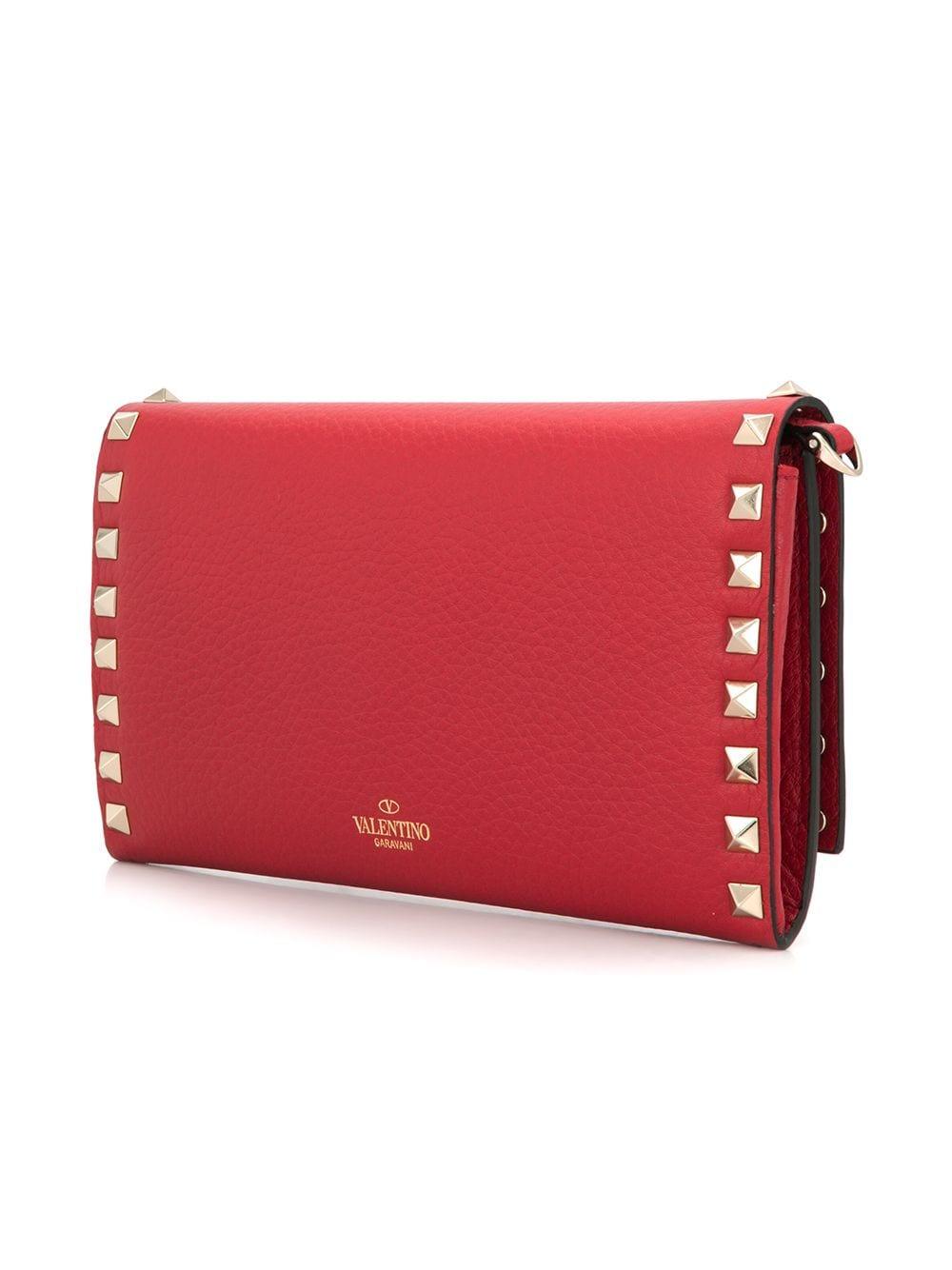 red valentino wallet