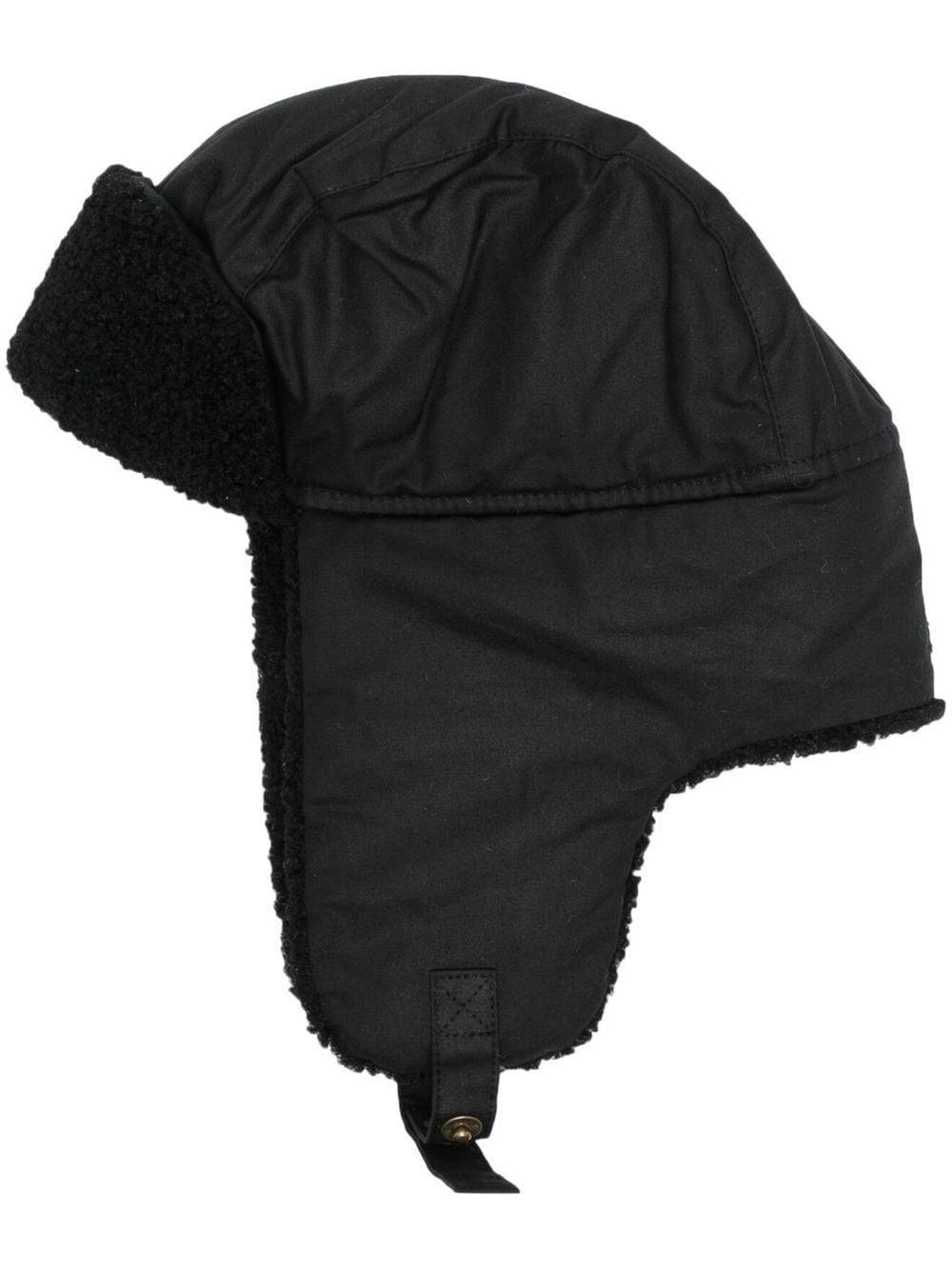 Barbour Morar Waxed Trapper Hat in Black for Men Lyst