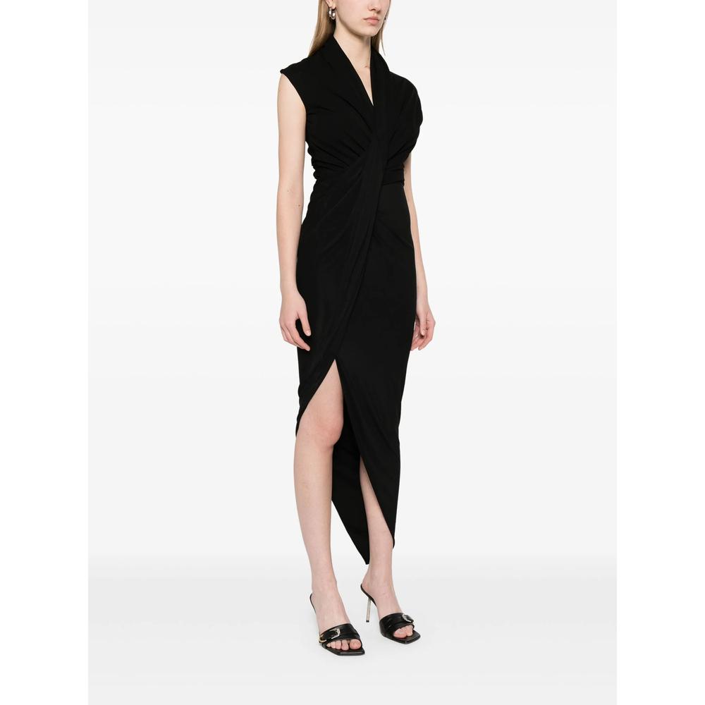 ワンピース BALENCIAGA Woman Dress Black 725090TMO70 1000 Balenciaga Mini Dress in Black | FWRD