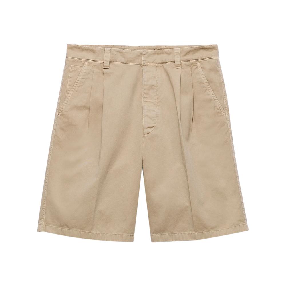 【関税&送料込】Prada Khaki Twill Shorts Prada Khaki Twill Shorts | italist