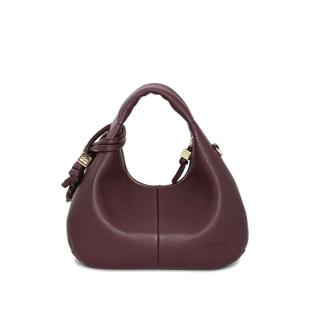 トートバッグ GANNI Women Bags A5817943 BROWN Leather tote Ganni Brown in Leather - 31502423