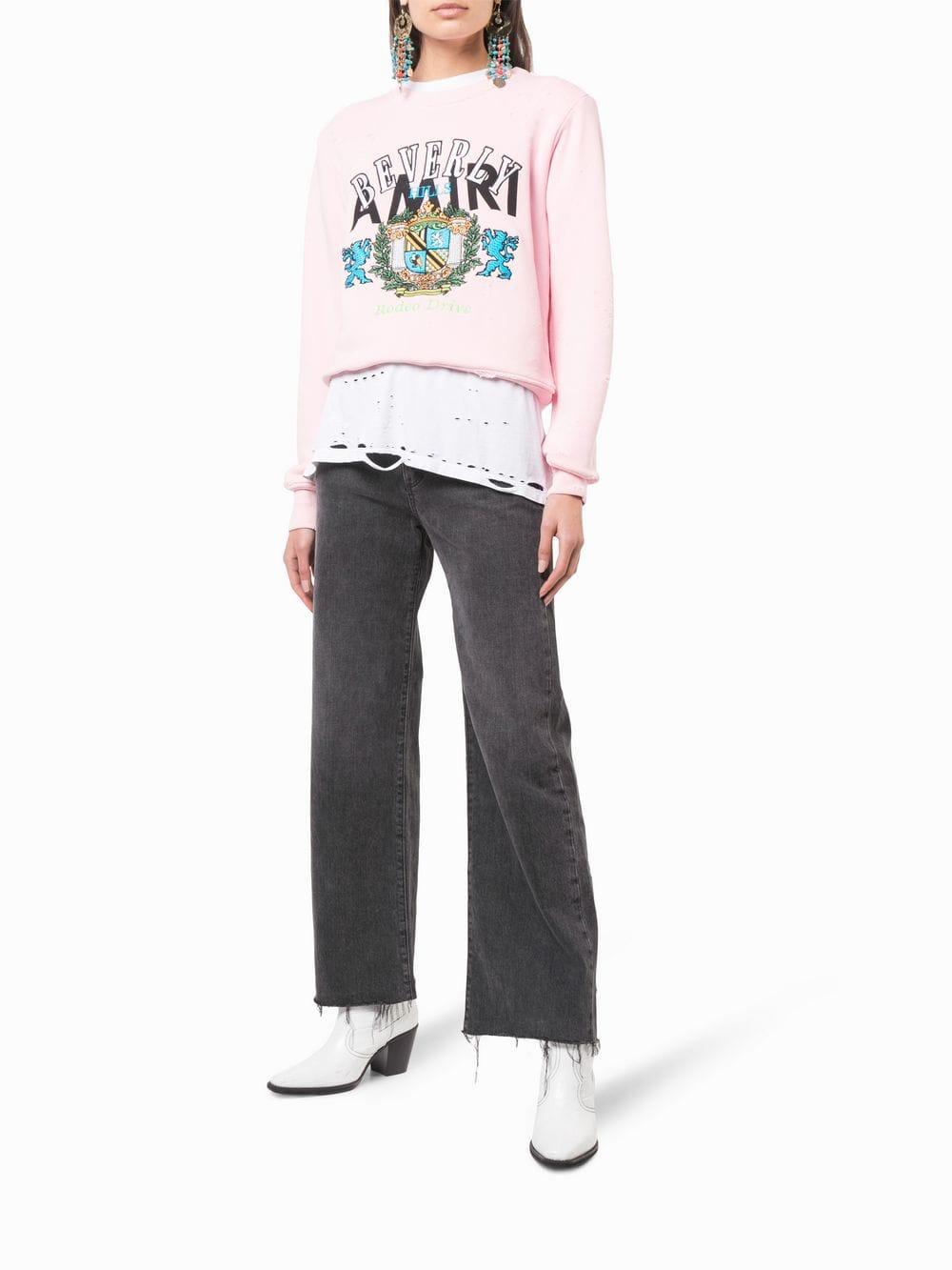 amiri women's sweatshirt