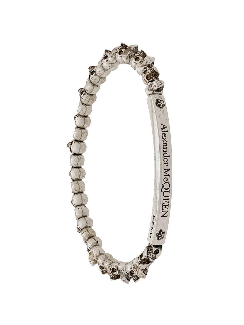 Alexander mcqueen skull bracelet mens Clearance