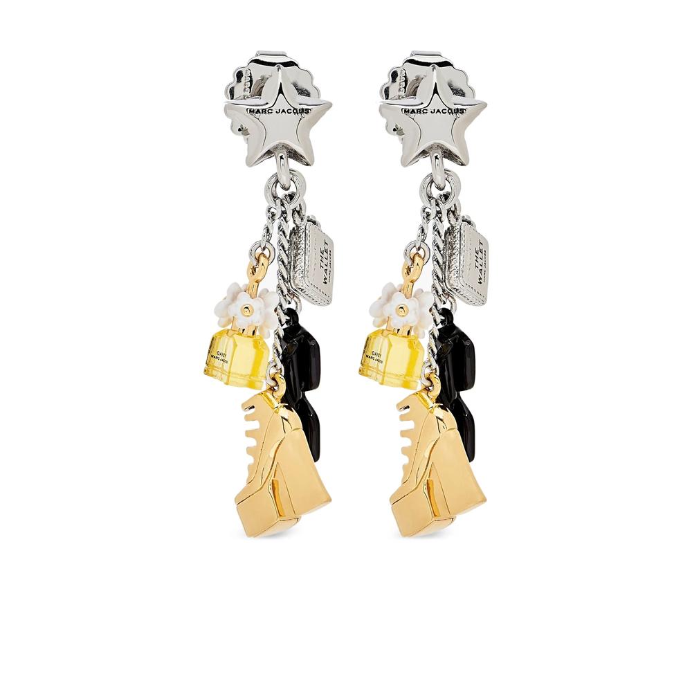 イヤリング Balloon Heart Pave Earrings - Marc Jacobs - l - Black The Heart Balloon Pave Earrings | Marc Jacobs | Official Site