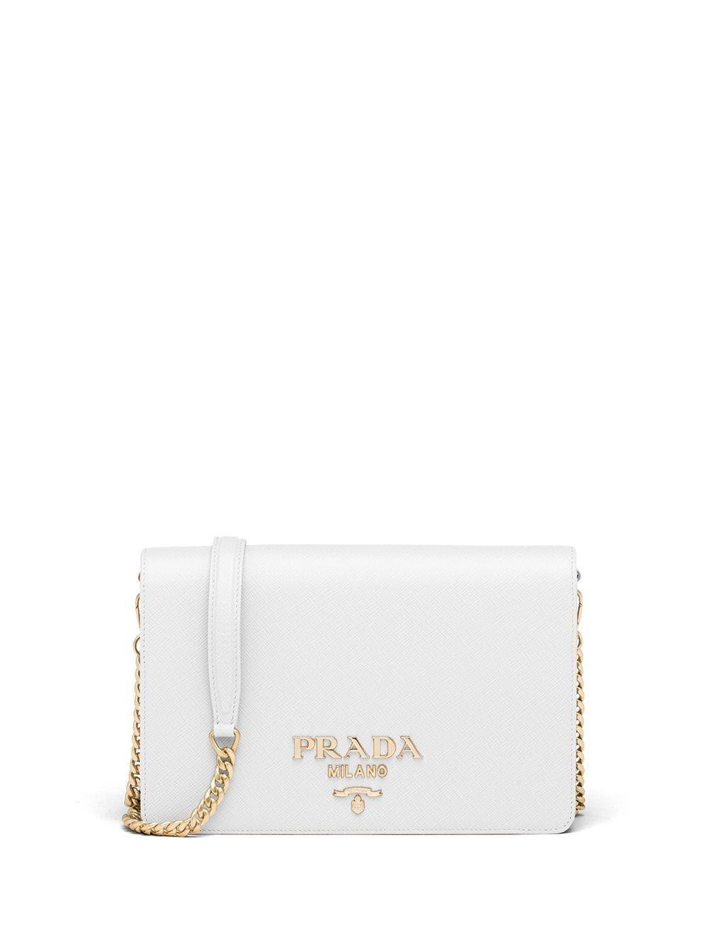 prada white mini bag