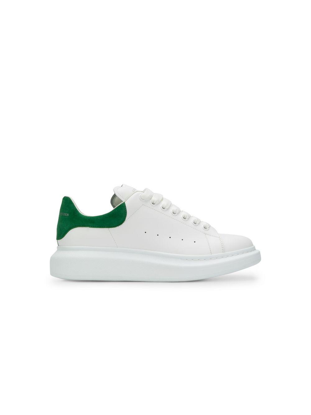 McQueen White And Green Degrade Oversized Sneakers for Men Lyst