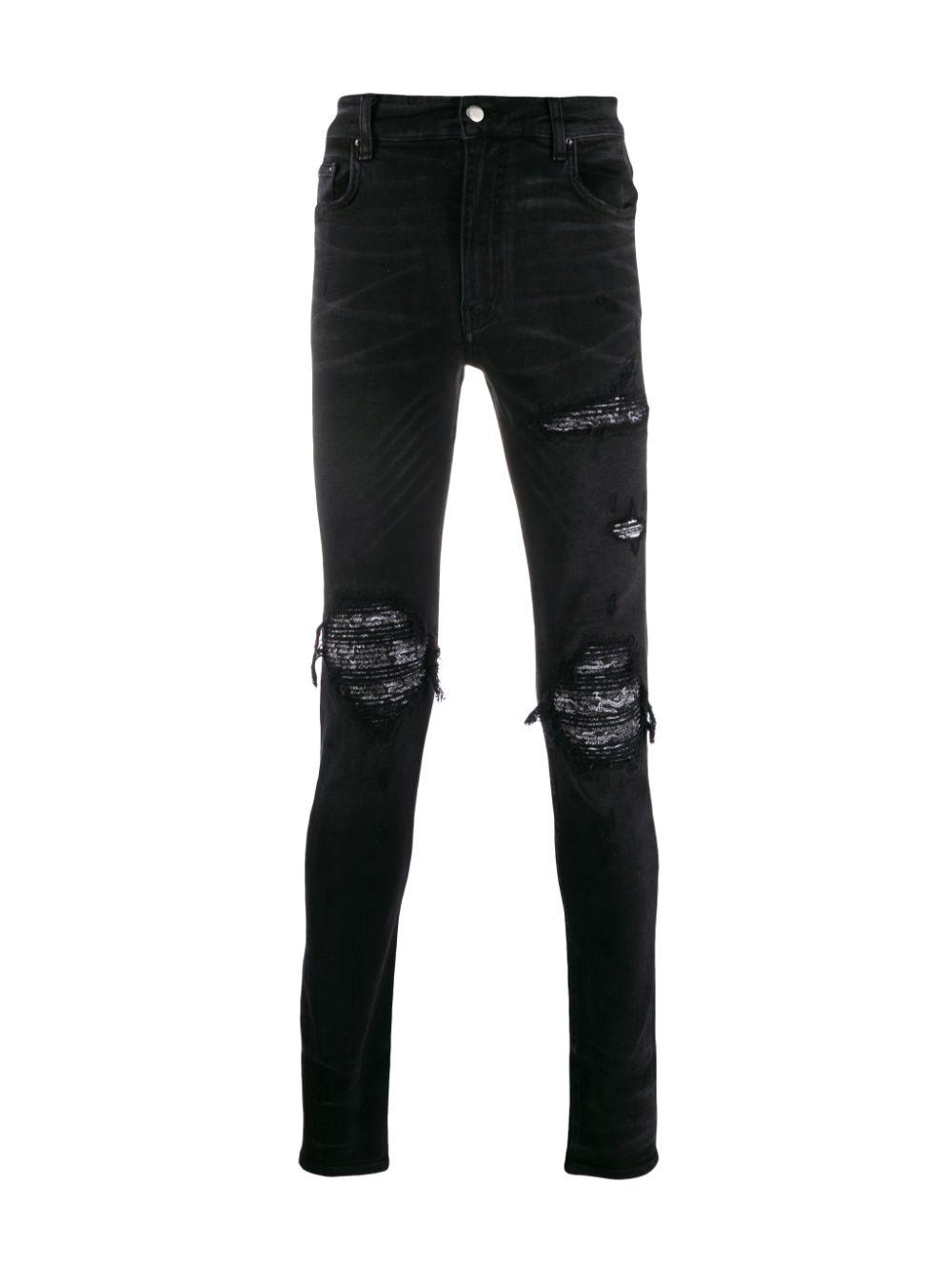 Amiri Denim Mx1 Bandana Jeans in Black for Men - Lyst