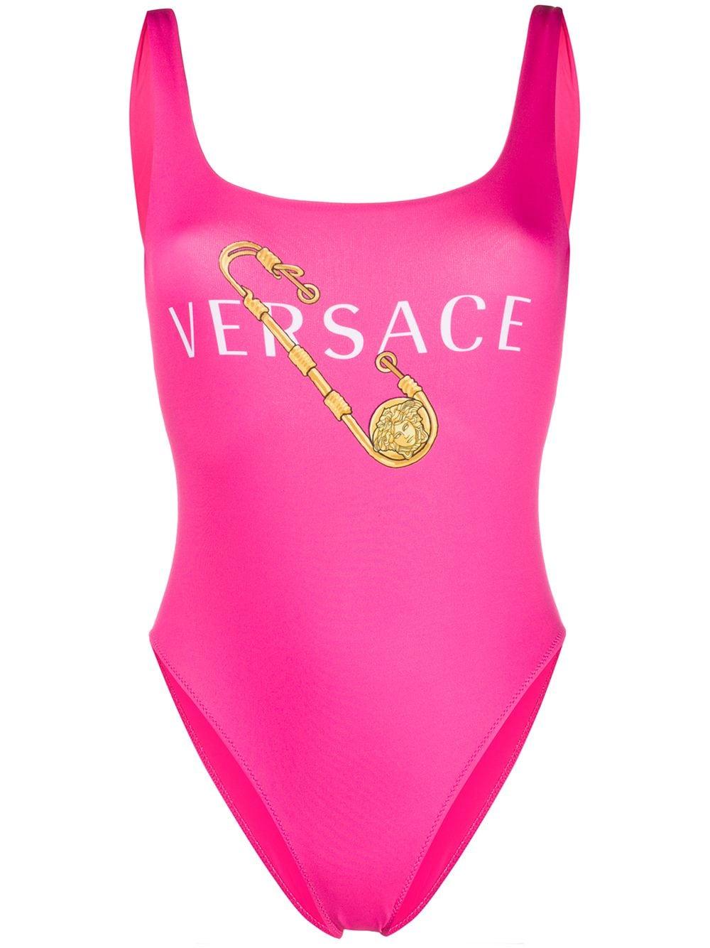 ワンピース水着 Versace Safety Pin Swimsuit Safety Pin One-Piece Swimsuit | VERSACE US