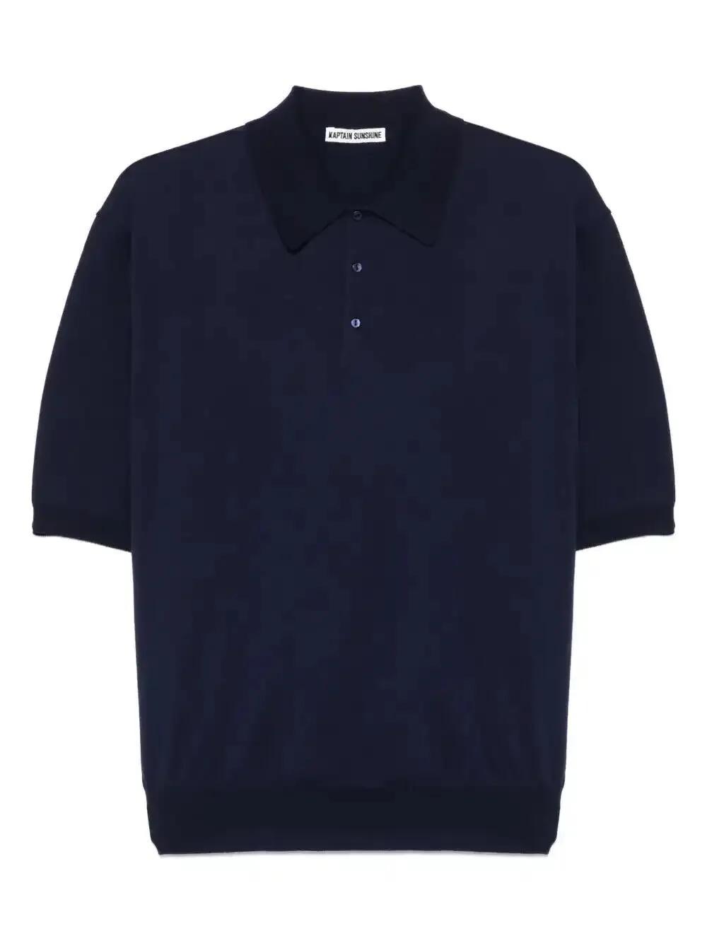 Tシャツ・カットソー KAPTAIN SUNSHINE FW24 Polo shirts (KS24FKN01 CHARCOAL) Kaptain Sunshine Polo shirts for Men | Online Sale up to 65