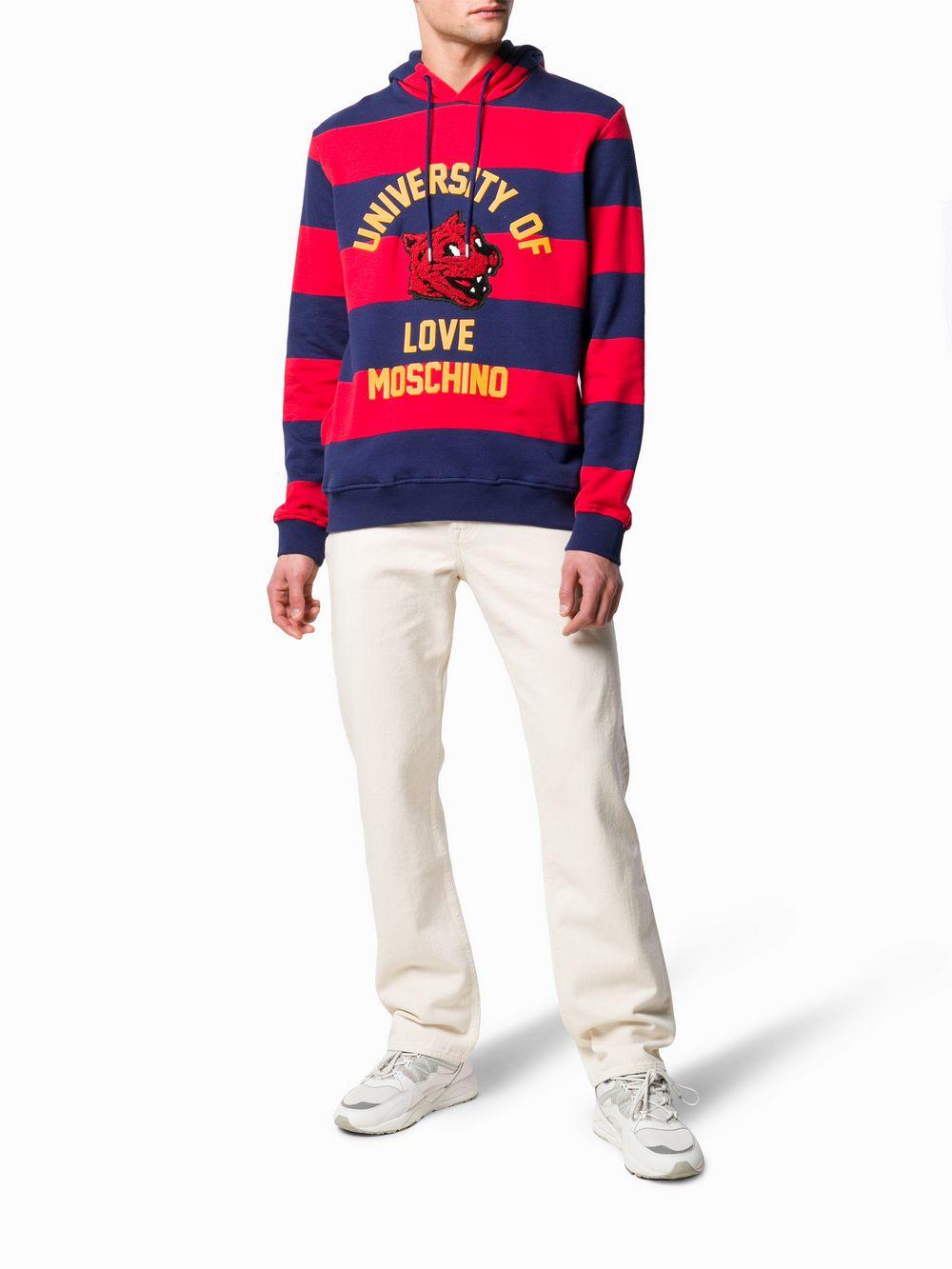 love moschino kapuzenpullover