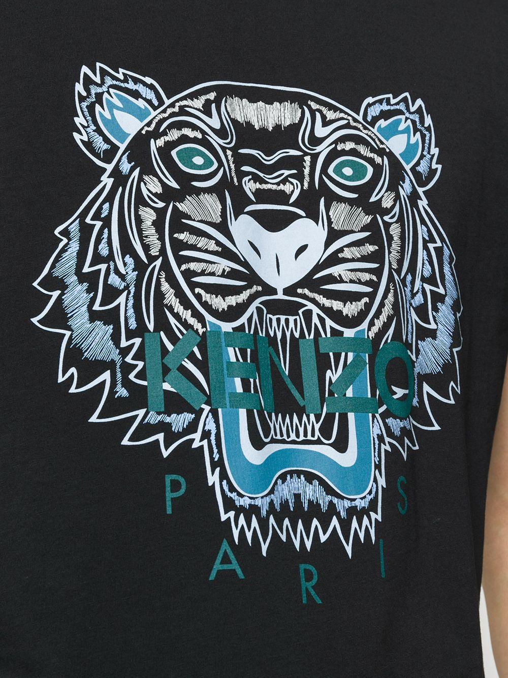Kenzo Cotton Black Classic Tiger T Shirt For Men Save 62 Lyst