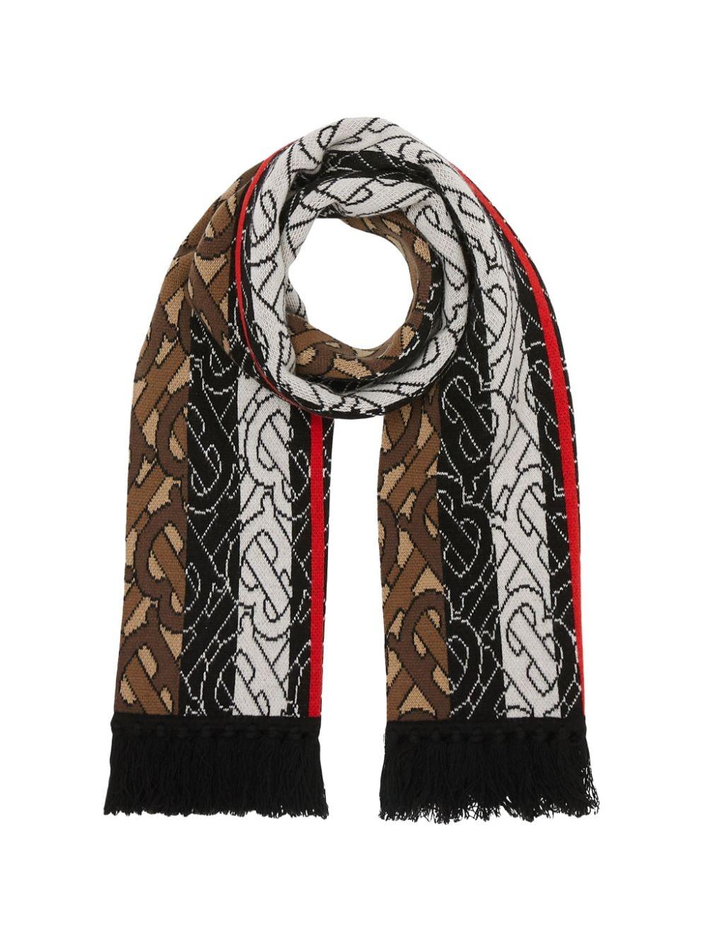 burberry scarf monogram