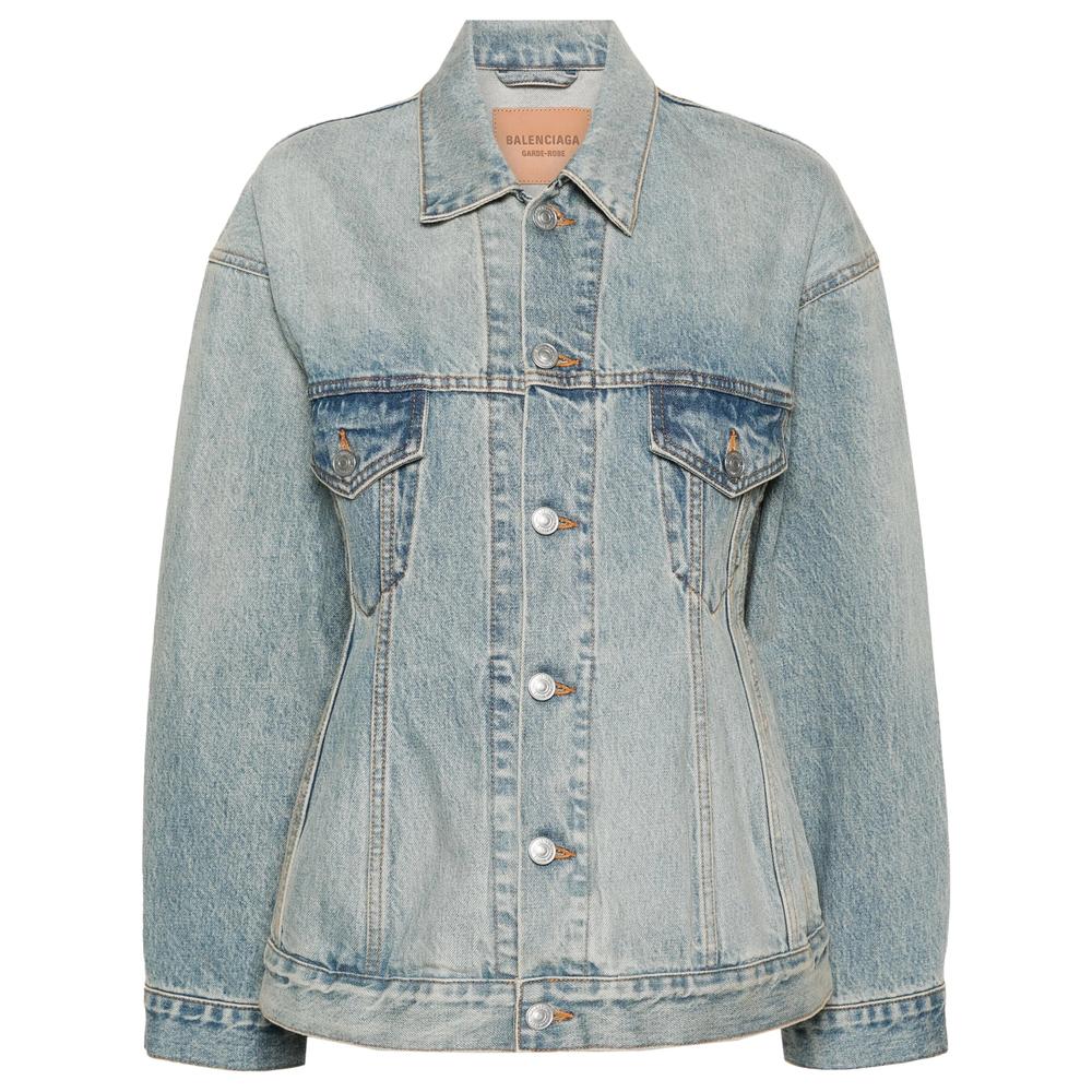 Balenciaga Jean and denim jackets for Women | Online Sale up