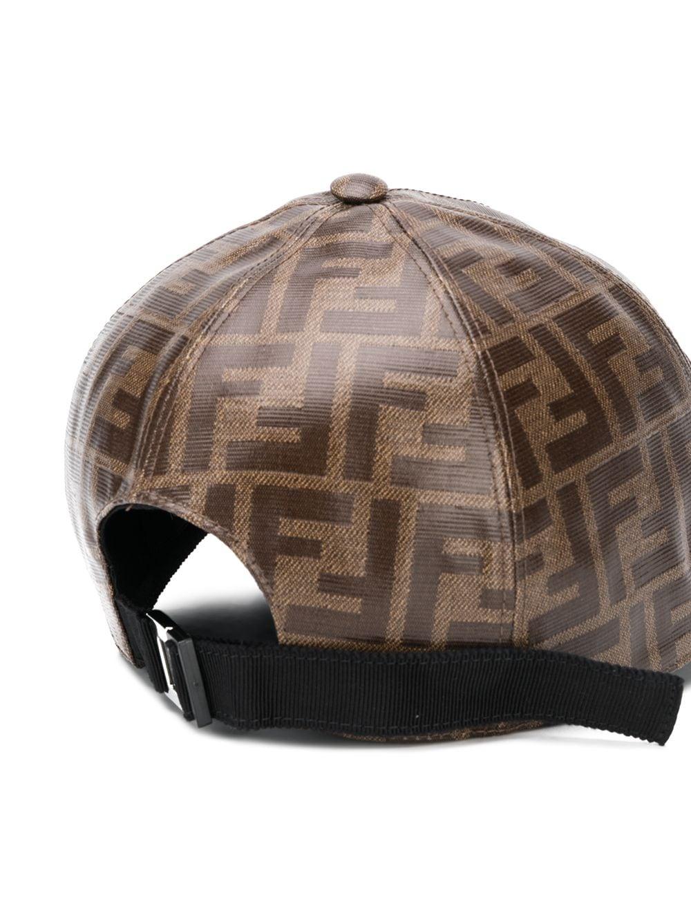 Fendi Cotton X Fila Logomania Cap in 