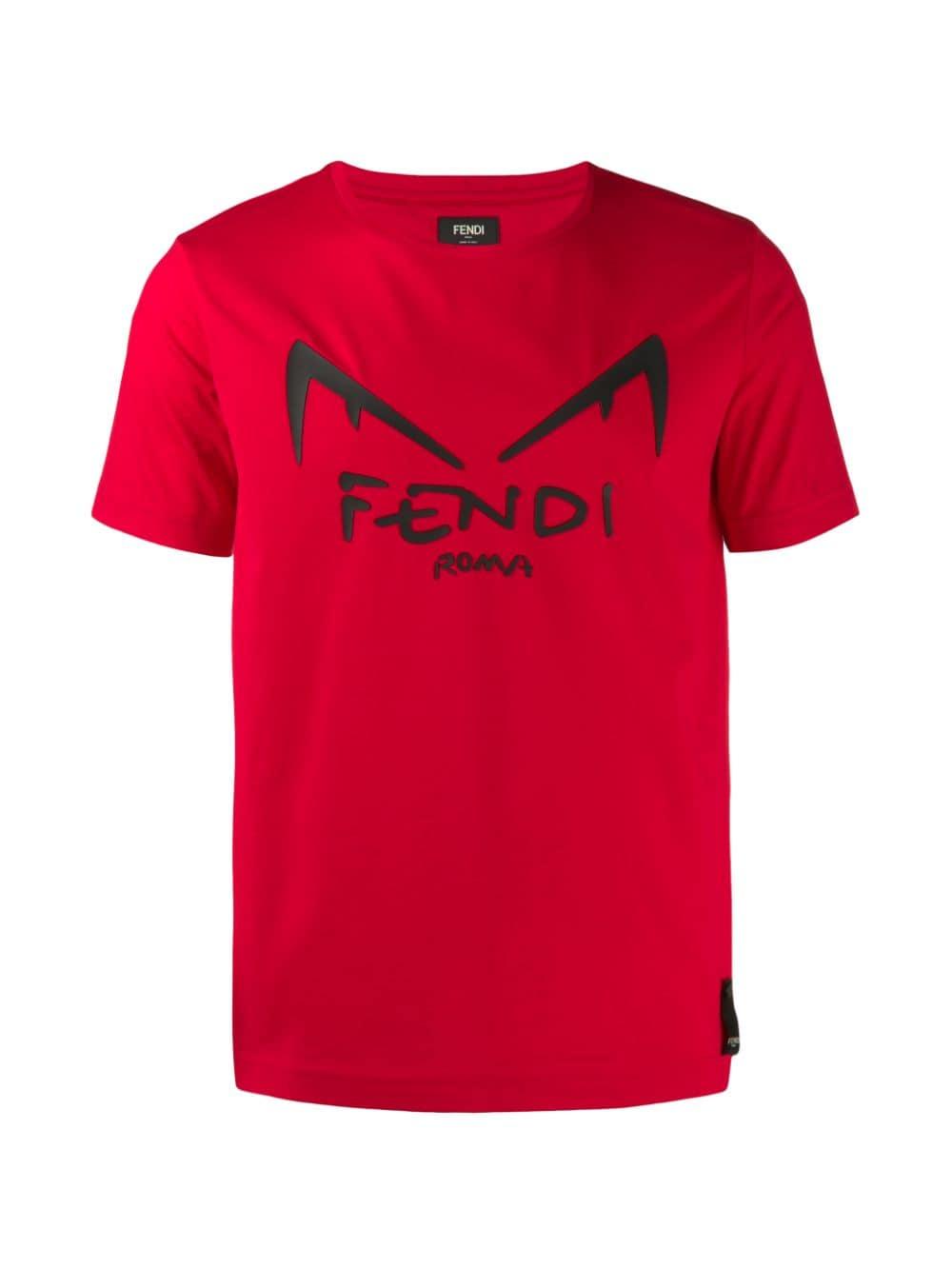 red fendi monster shirt