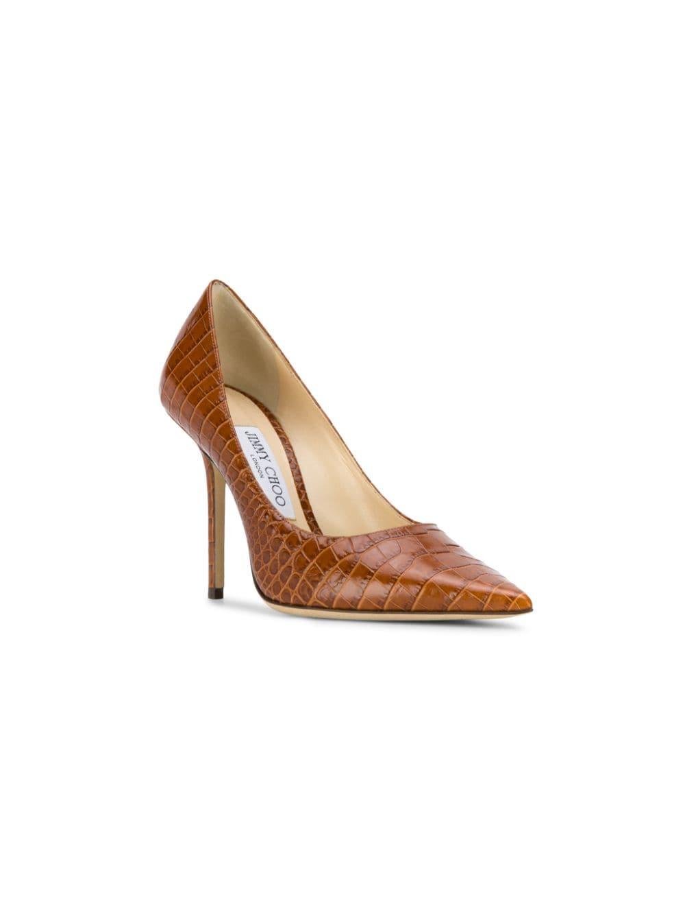 jimmy choo croc pumps