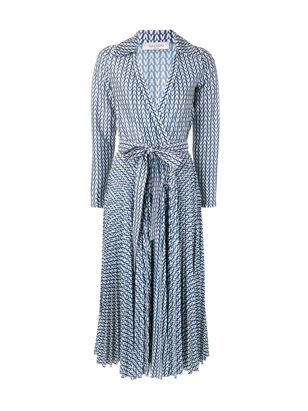 valentino wrap dress