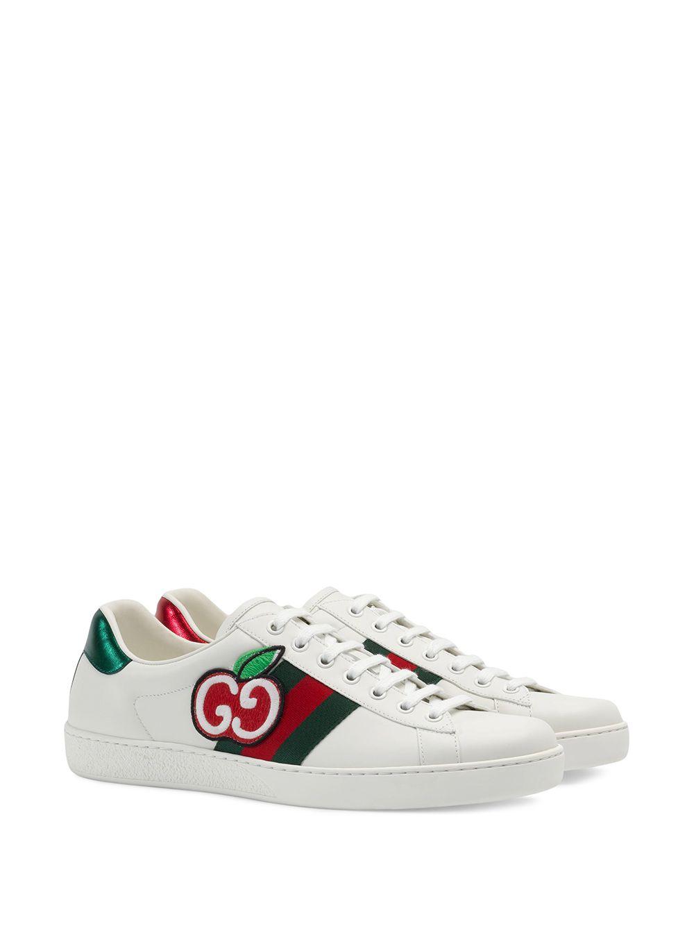 gucci apple trainers