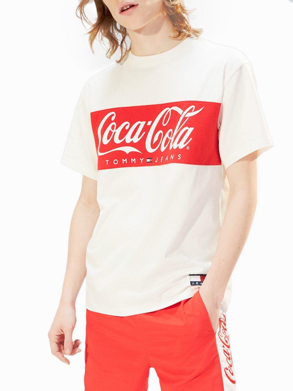 tommy jeans coca cola t shirt Off 53% - wuuproduction.com