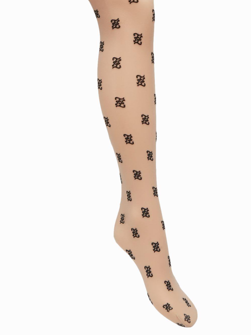 Fendi print tights hotsell