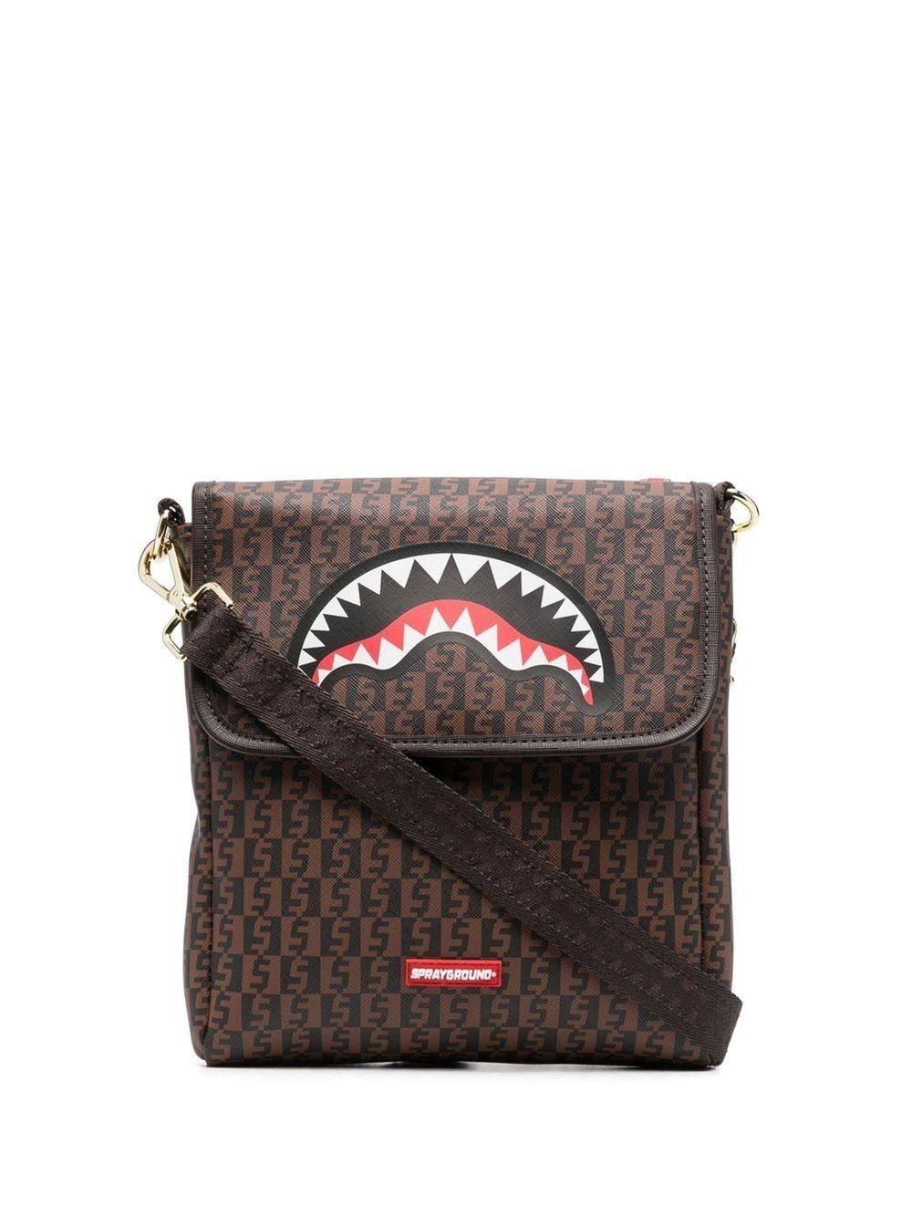 Sprayground Graphic Print Crossbody Bag for Men Lyst