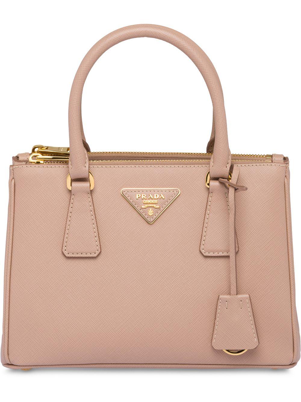 prada galleria bag pink