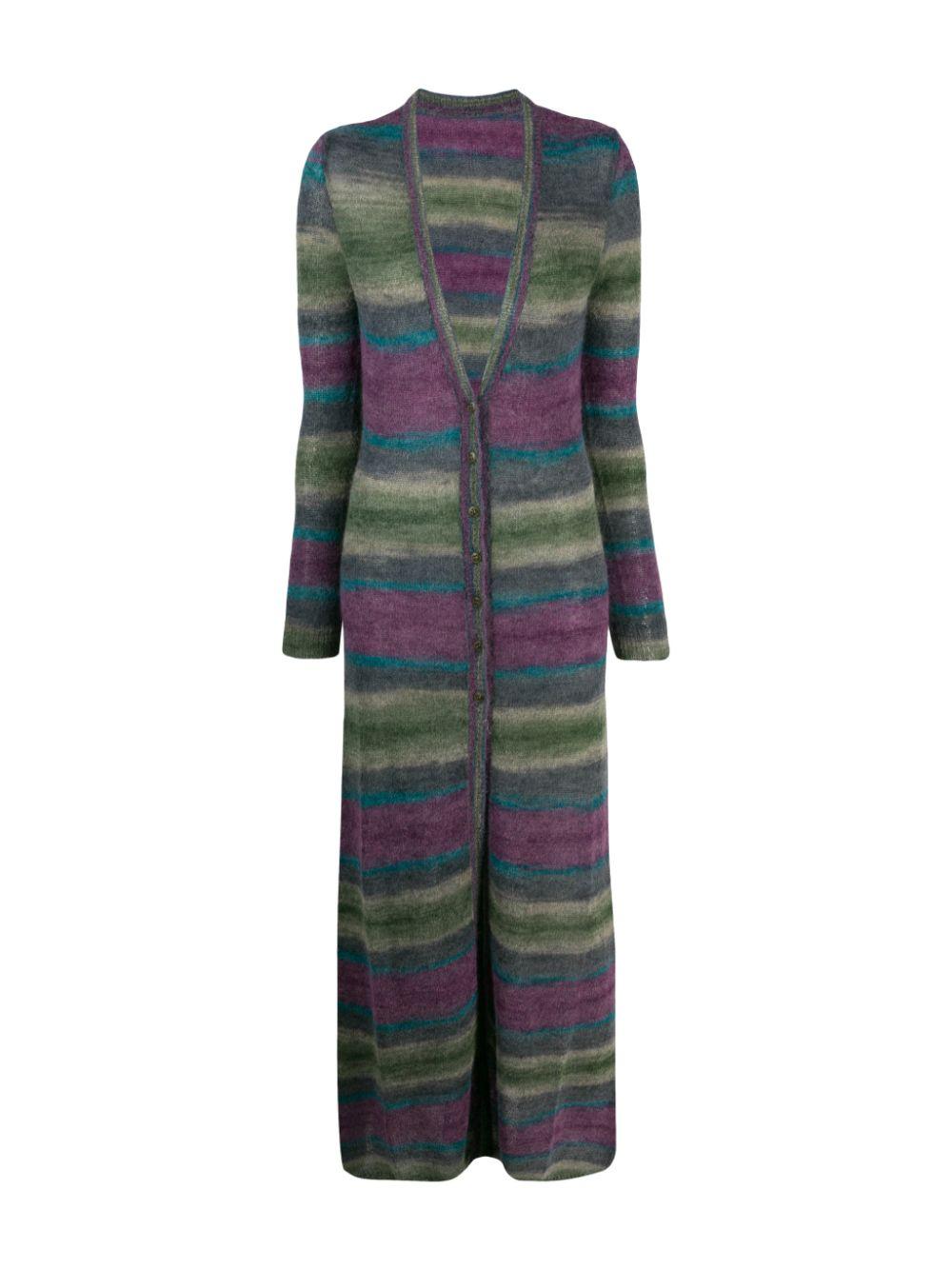 jacquemus-purple-Striped-Long-