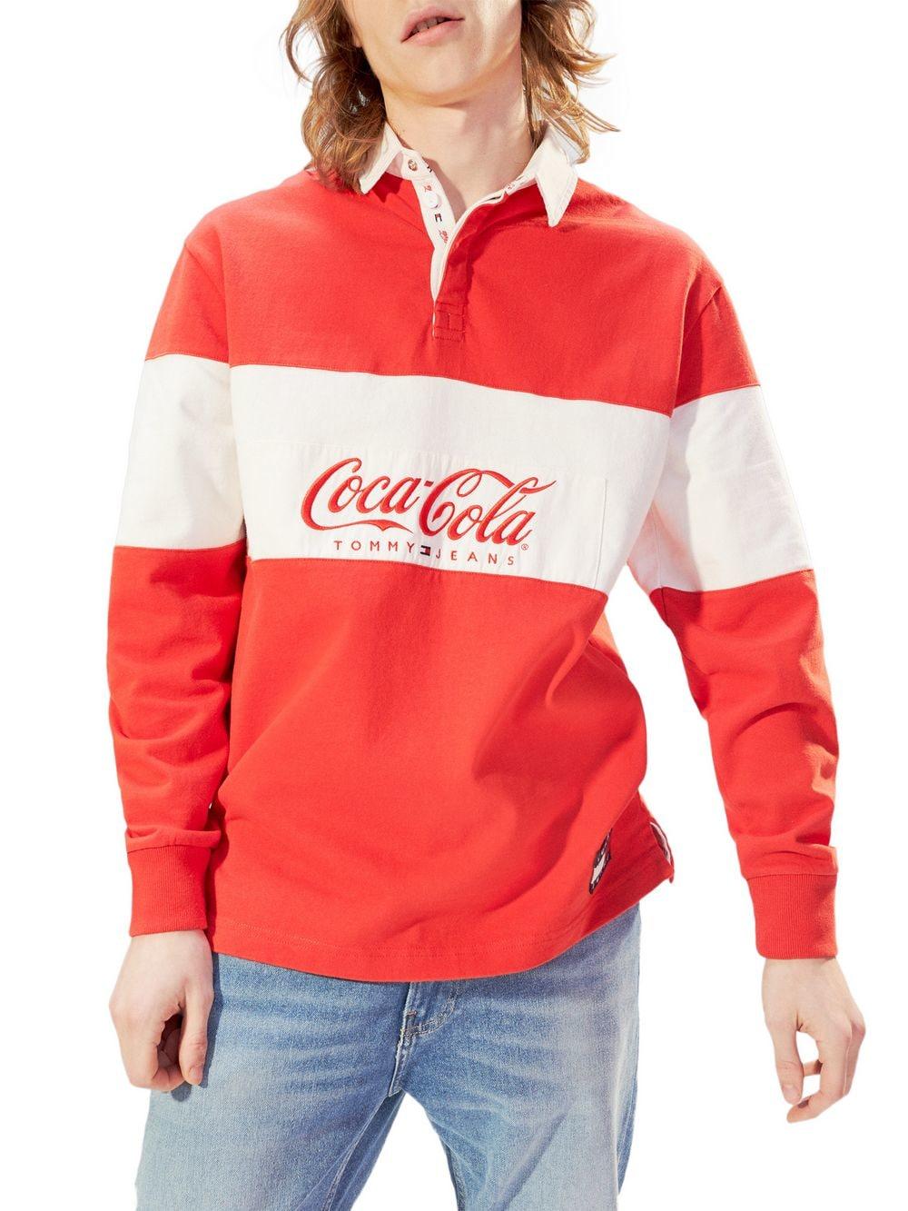 Tommy Hilfiger Denim Tommy X Coca Cola Rugby Shirt in Red for Men | Lyst