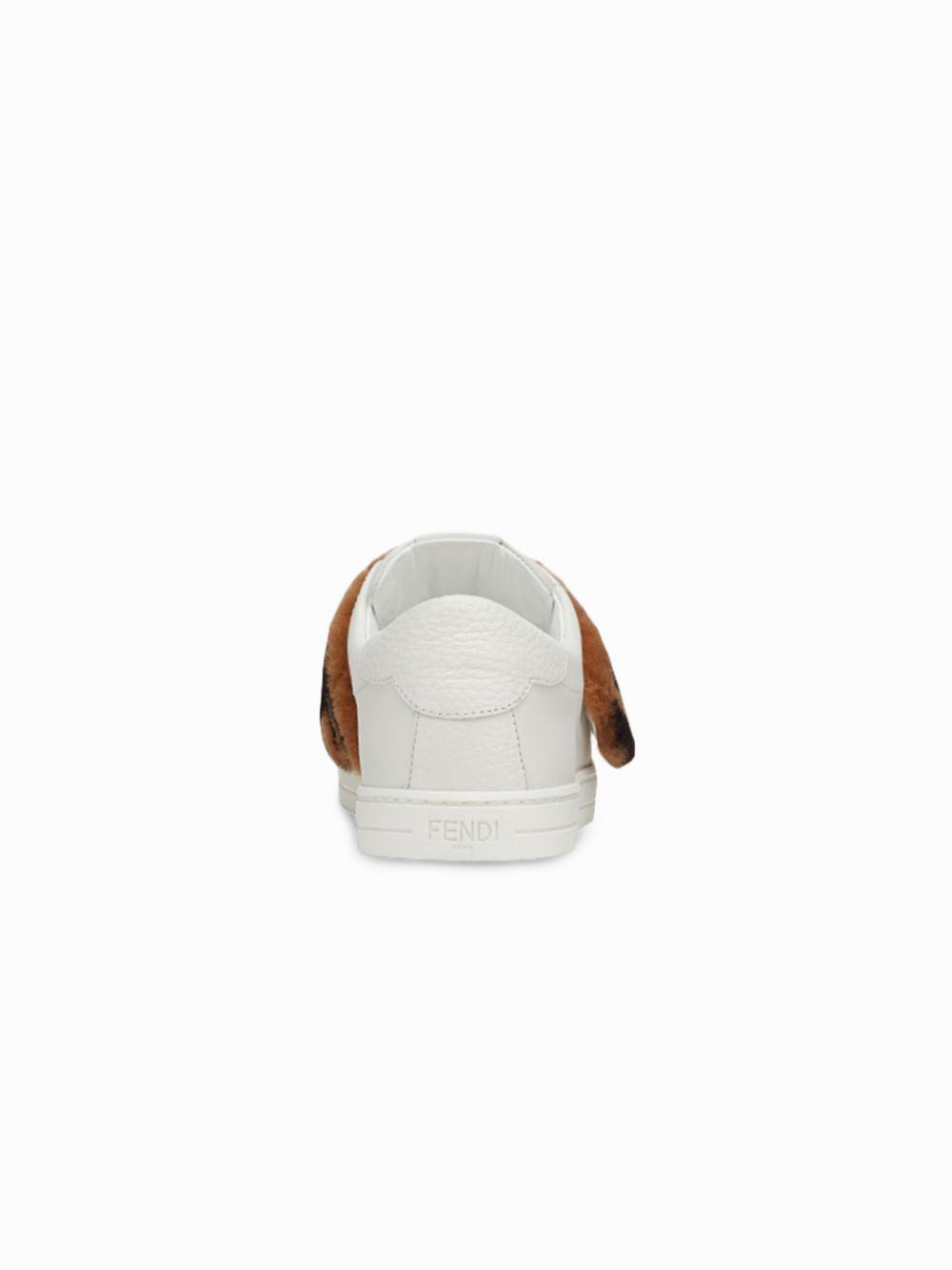 fendi fur sneakers