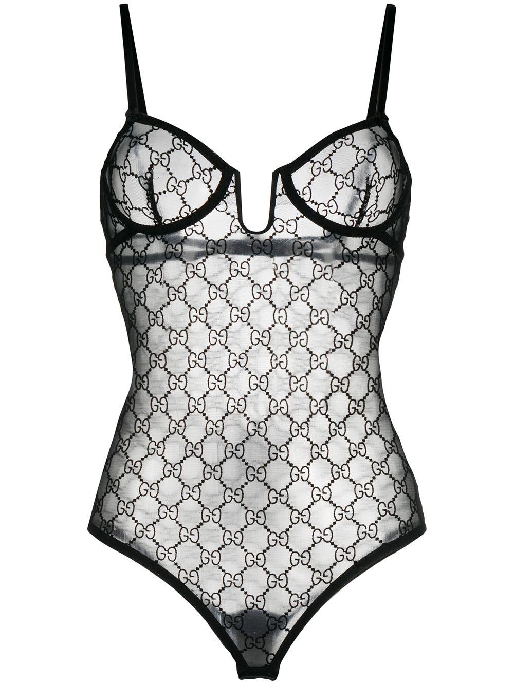 gucci mesh bodysuit