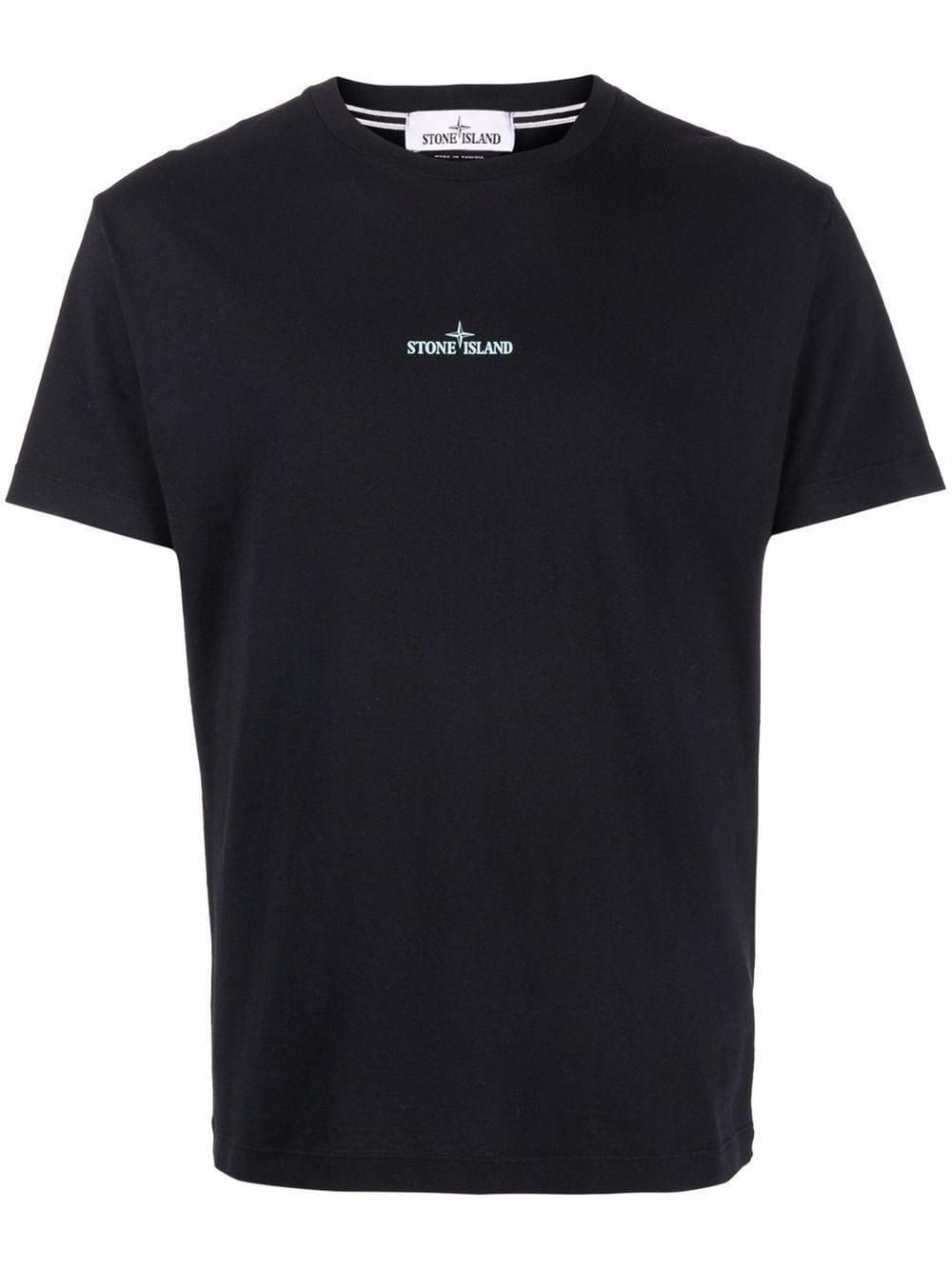 Stone Island Cotton Logo Circle T-shirt 
