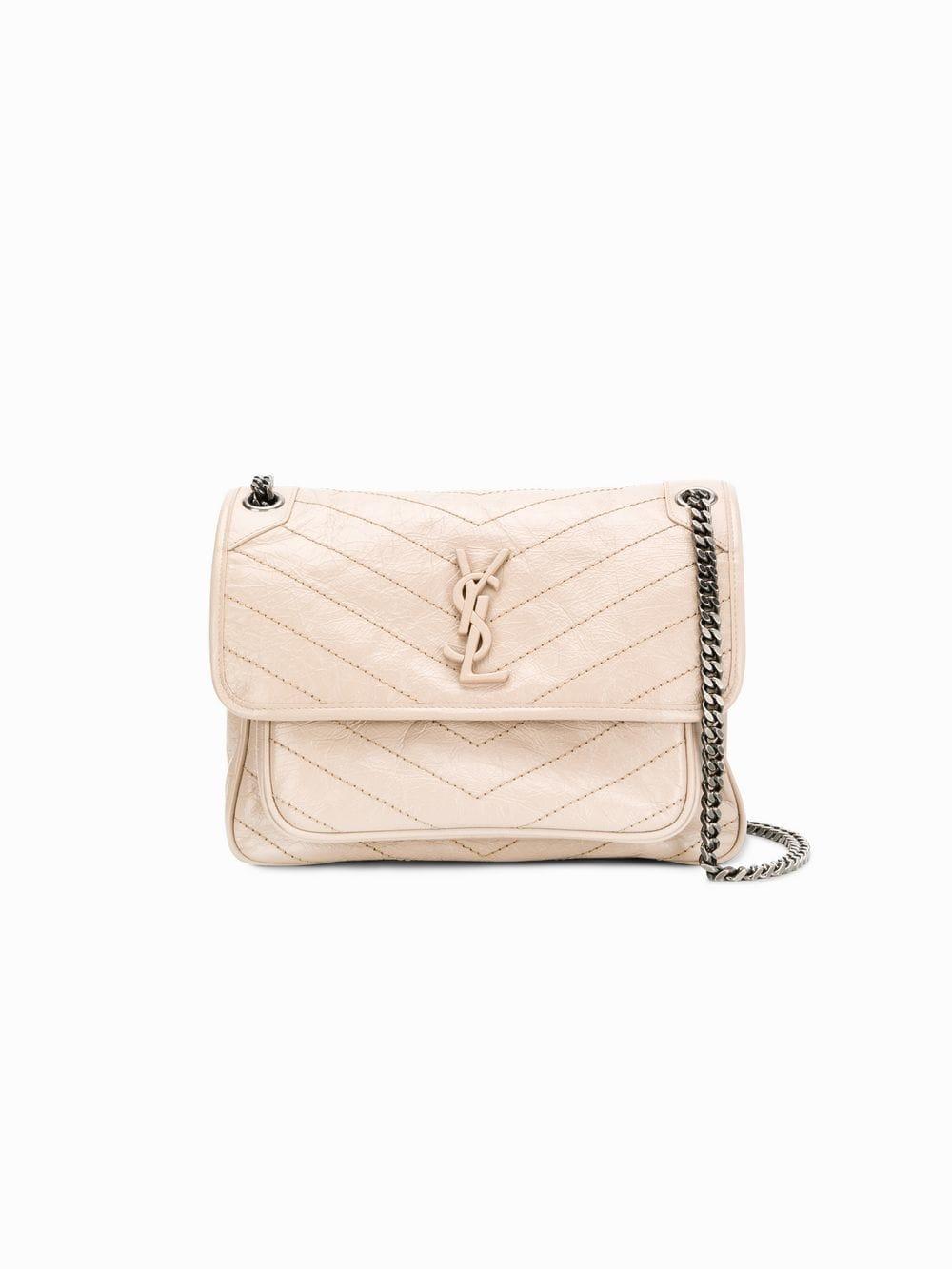 saint laurent baby niki shoulder bolsa