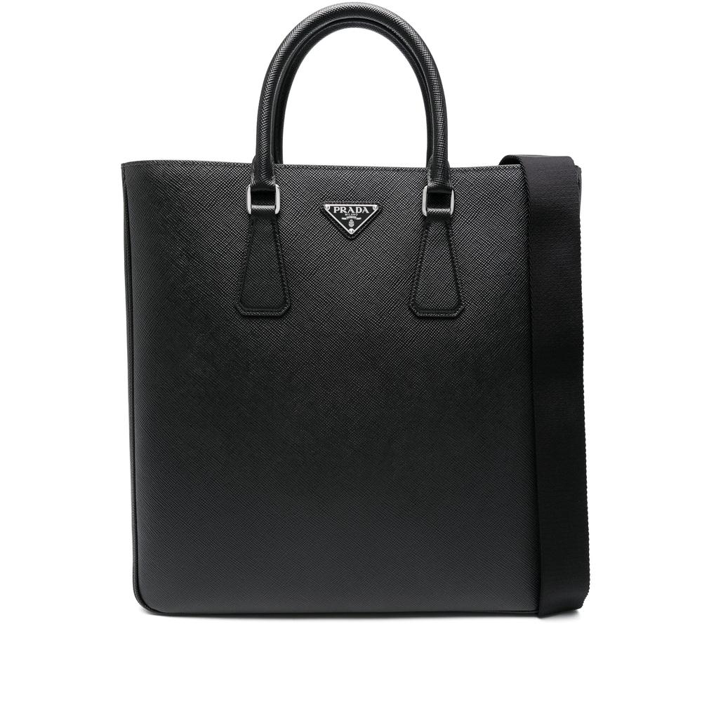 Prada Leather Tote Bags for Men - Up to 35% off | Lyst