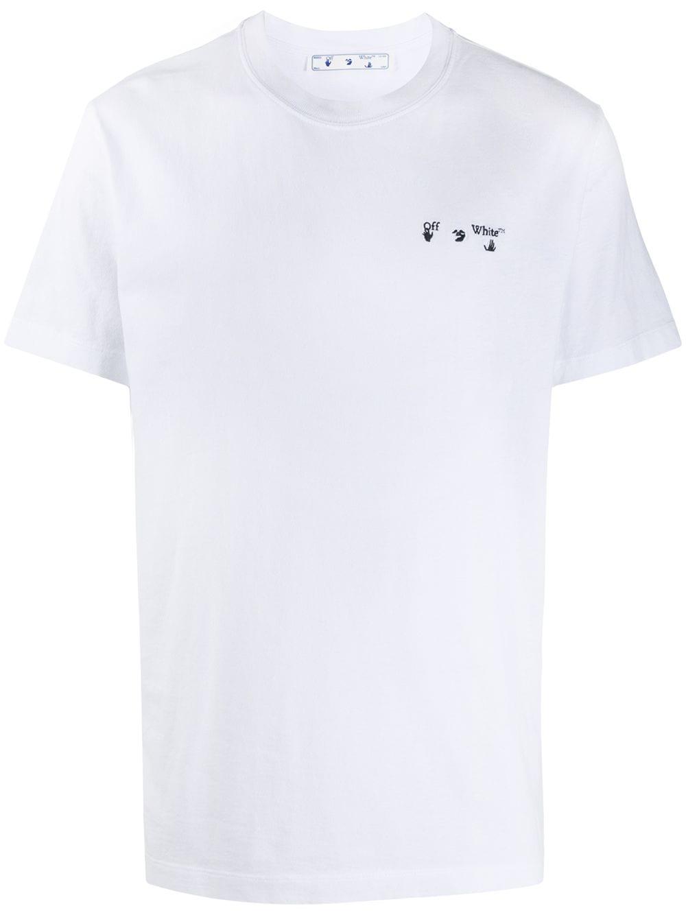 off white logo tee