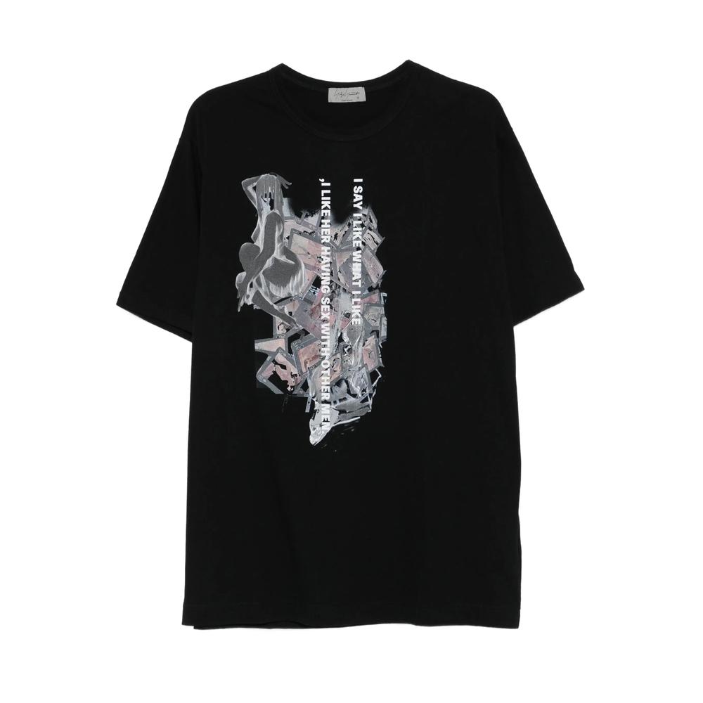 【関税込み】YOHJI YAMAMOTO Tシャツ yohji yamamoto POUR HOMME（ヨウジヤマモトプールオム）Tシャツ