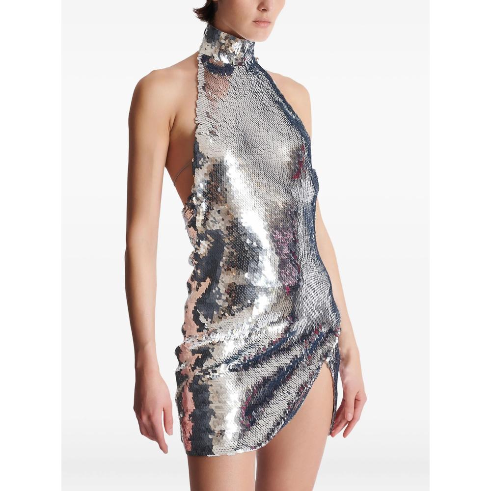 sequin mini dress uk David Koma CAMI MINI SEQUIN DRESS - Cocktail dress / Party dress - burgundy/dark red