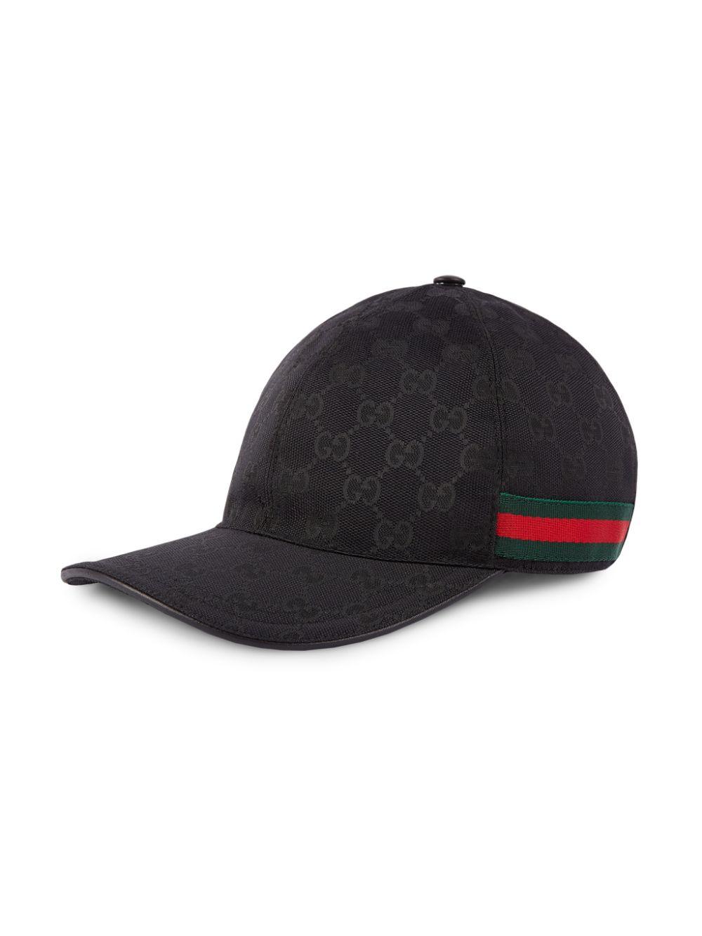 gucci canvas baseball hat