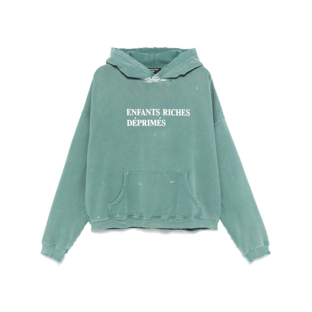 Enfants Riches Deprimes Classic Logo Hoodie in Green for Men | Lyst