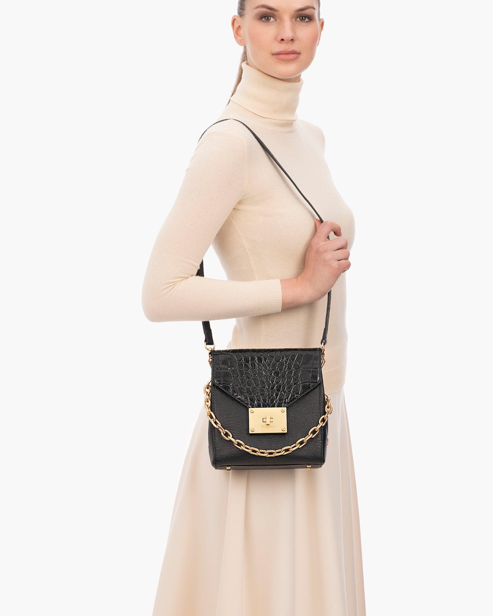 Livia Eric Javits Crossbody Bag Cinq A Sept Livia Silk Tiered