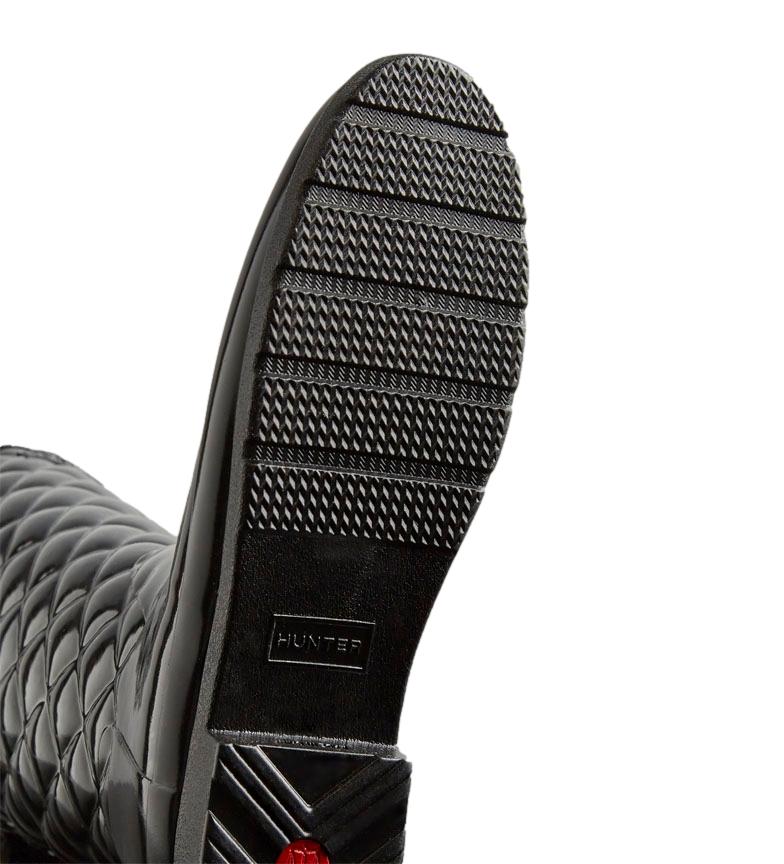 Botas de agua Refined Gloss Quilt Tall HUNTER de Tejido sintético de color  Negro: ahorra un 26 % | Lyst