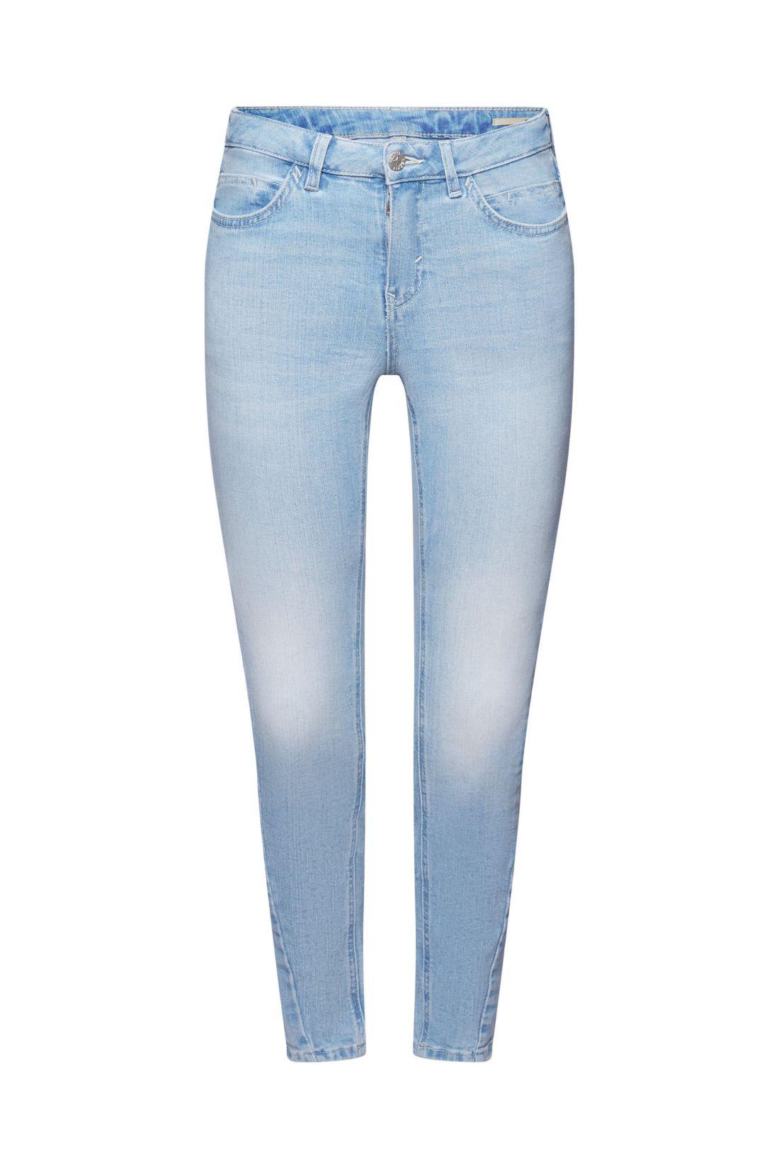 Esprit Slim Fit-jeans Met Middelhoge Taille in het Blauw | Lyst BE