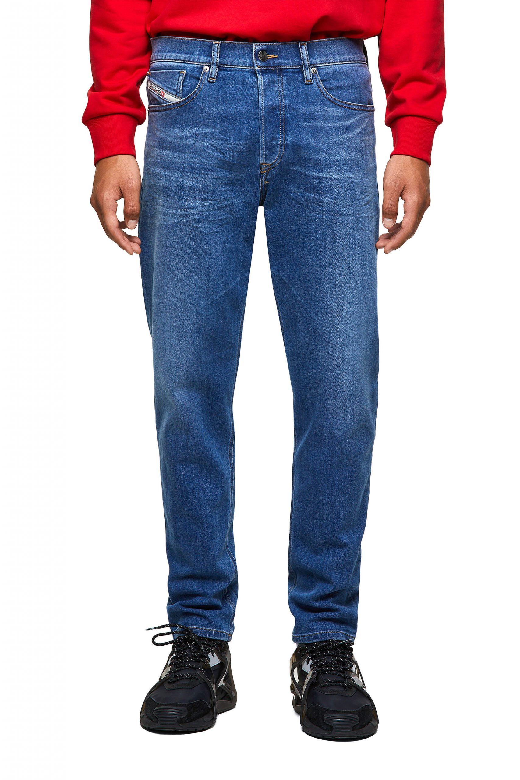 Roos aantal een miljoen DIESEL D-fining 09a80 Stretch Ultrasoft Regular Taper Jeans in Blue for Men  | Lyst