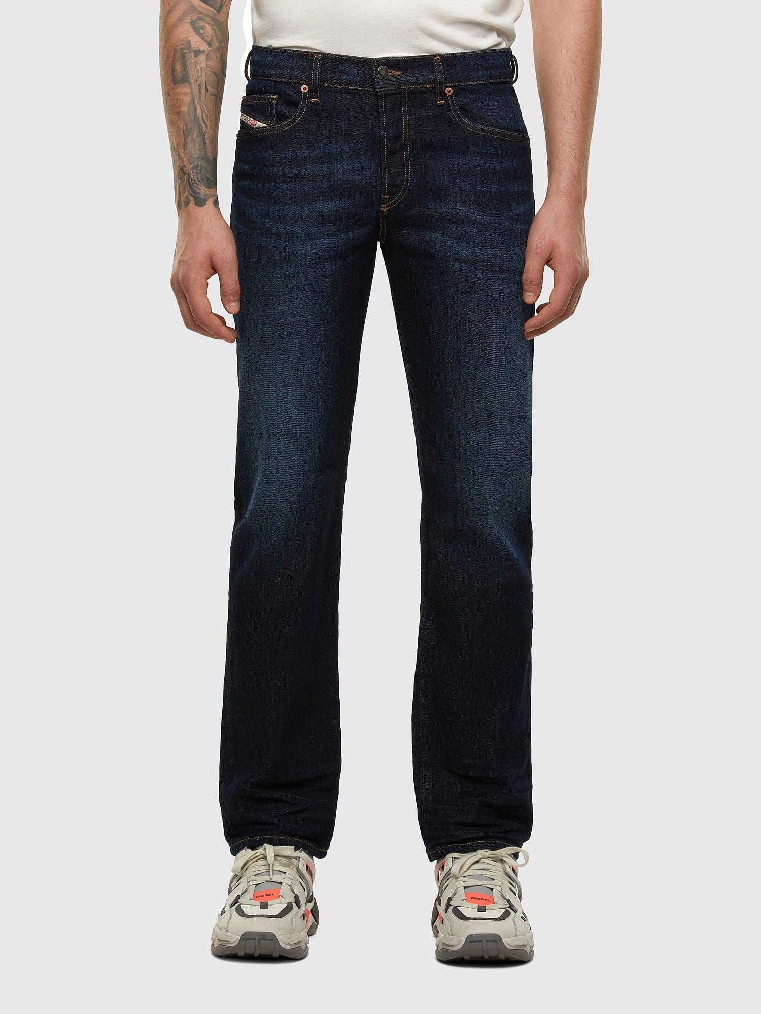 DIESEL D-mihtry 009eq Straight Fit Jeans in Blue for Men | Lyst