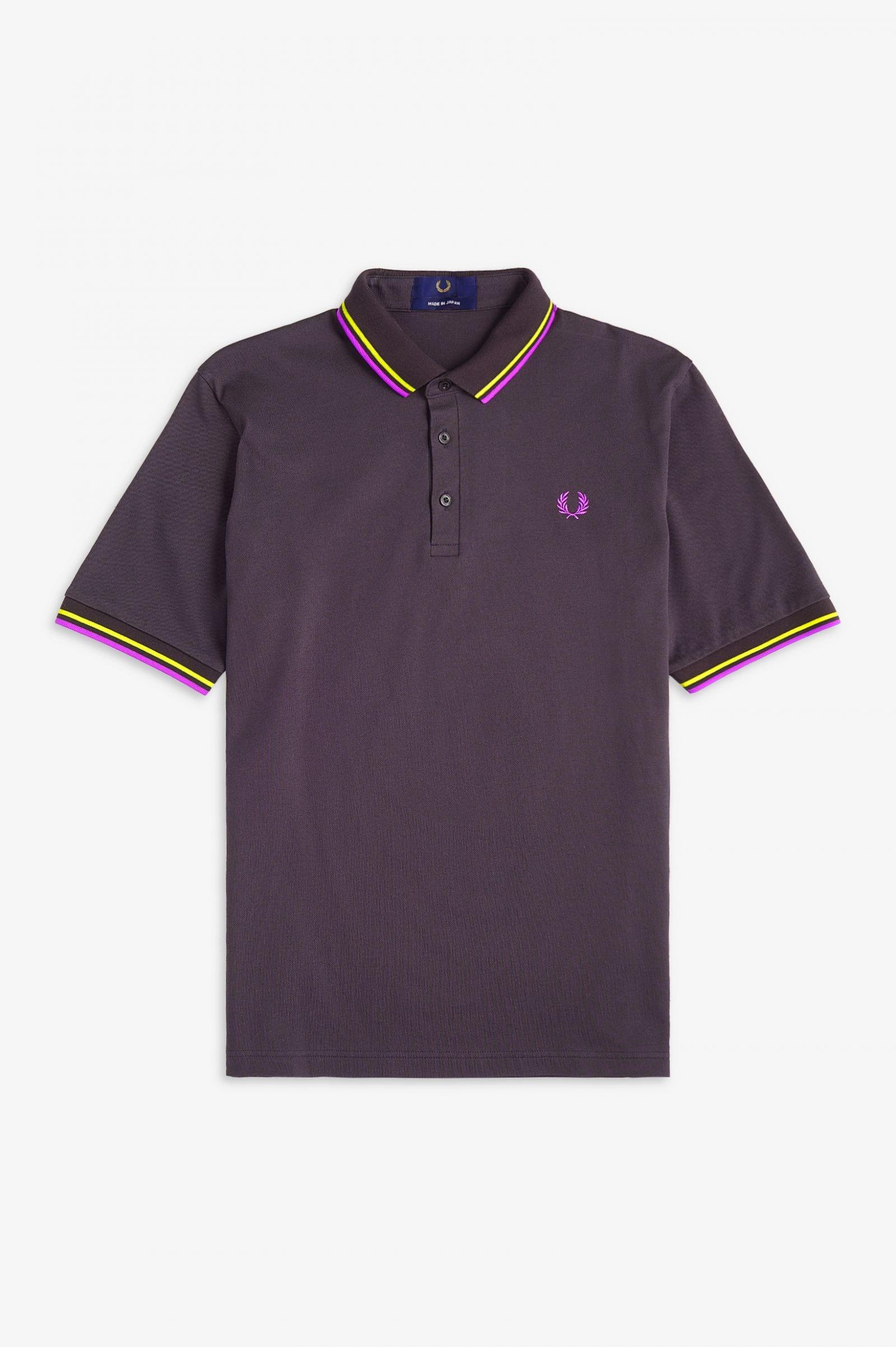 Fred Perry M102 Made In Japan Polo Shirt in Purple for Men | Lyst