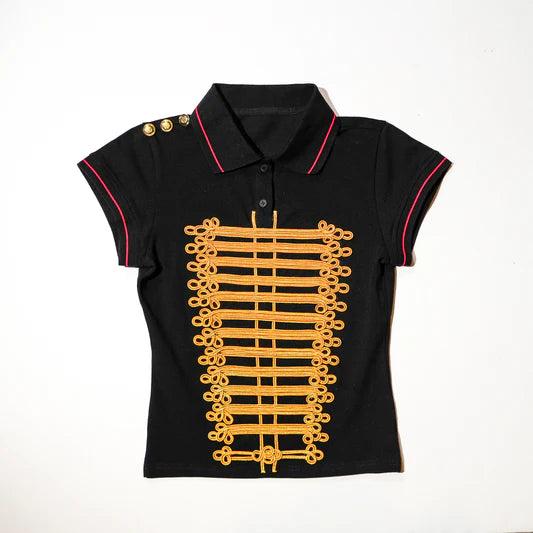 【Praying/プレイング】Marching Band Polo shirts PRAYING Marching Band Polo in Black for Men | Lyst